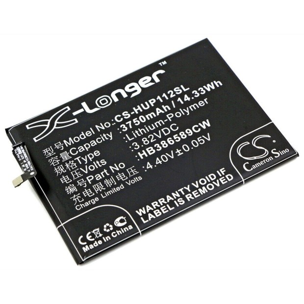 Battery For HuaWei HB386589CW Honor 8X UK Battery For HuaWei HB386589CW Honor 8X UK