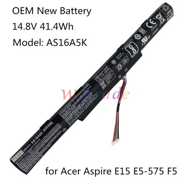 Battery for Acer AS16A5K Aspire E15 E 15 - 4Cells UK Battery for Acer AS16A5K Aspire E15 E 15 - 4Cells UK