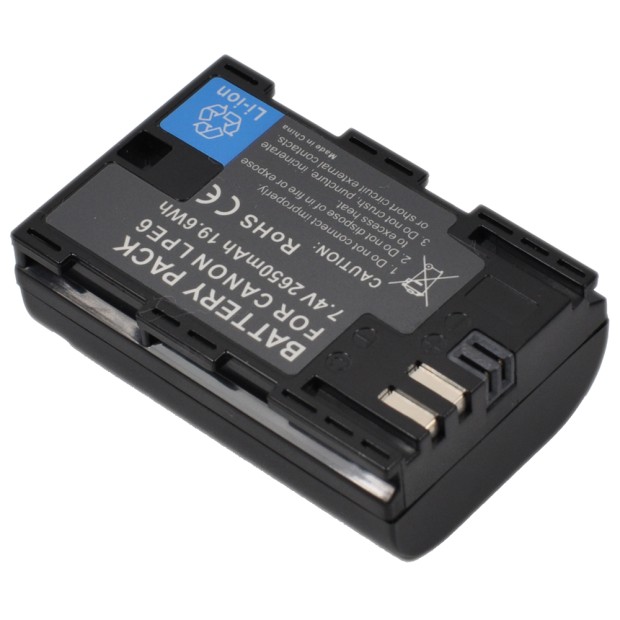  Battery for Canon LP-E6 Camera