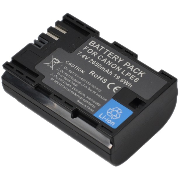  Battery for Canon LP-E6 Camera