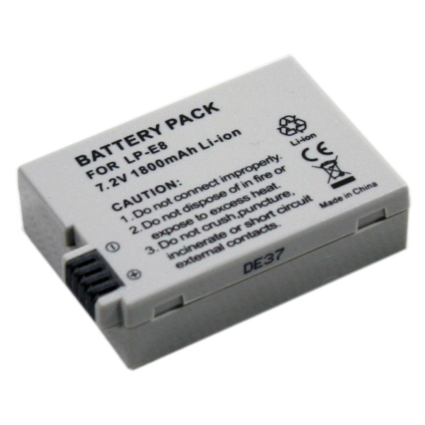 Replace Battery for Canon LP-E8 UK