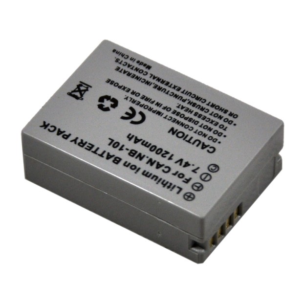 Replacement Battery for Canon NB-10L UK