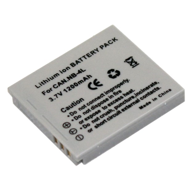 Camera Battery For Canon NB-4L Camera Battery For Canon NB-4L