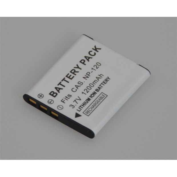 Replace Battery for Casio NP-120 Camera UK Replace Battery for Casio NP-120 Camera UK