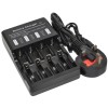 12x 16340 Battery 3.7V + Charger AC Universal