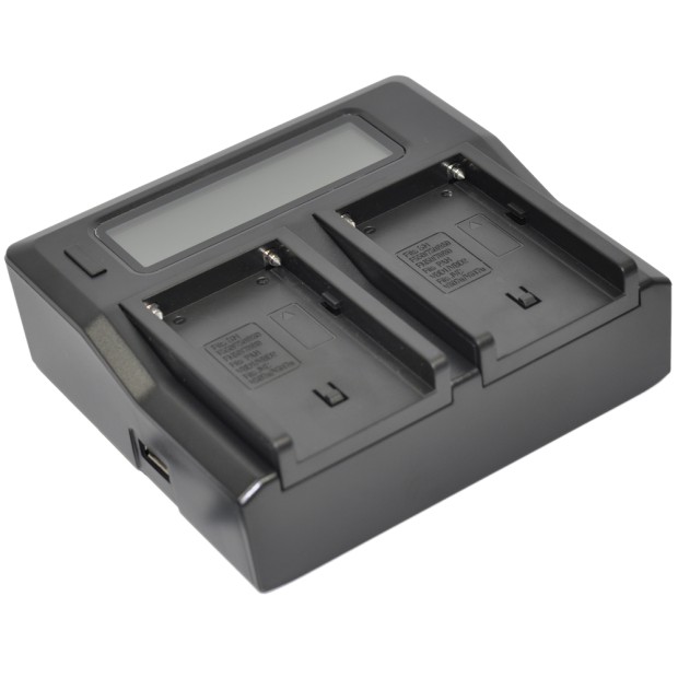 Battery Charger AC Wall Dual LCD for NP-FM500H Battery Charger AC Wall Dual LCD for NP-FM500H