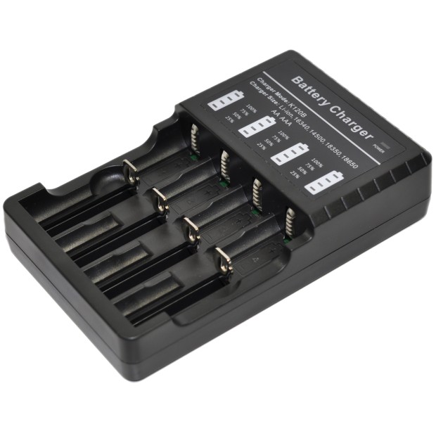 Charger K135 for 18650 16340 18500 18350 14500 14500 Battery