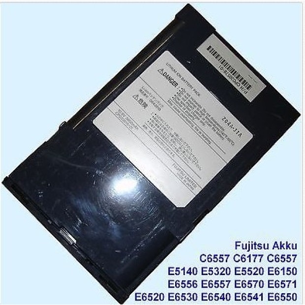 Battery For LifeBook E6540 - 4.4A UK