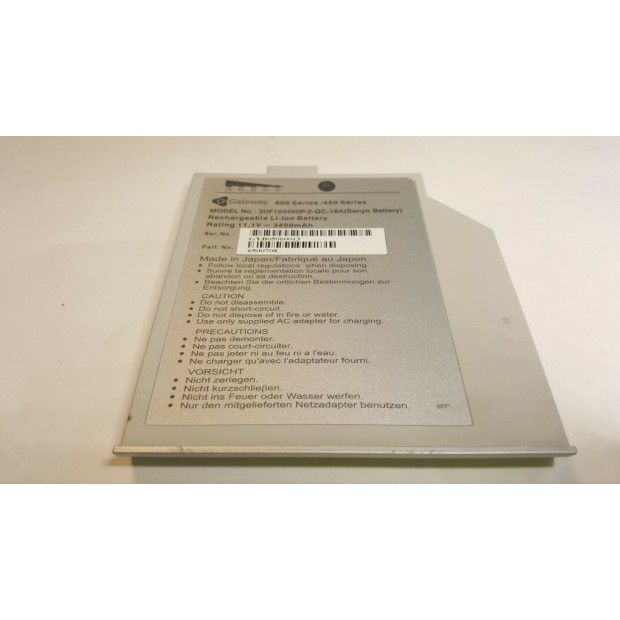 Battery For GateWay 3UF103450P-2-QC-18A - 3.4A UK