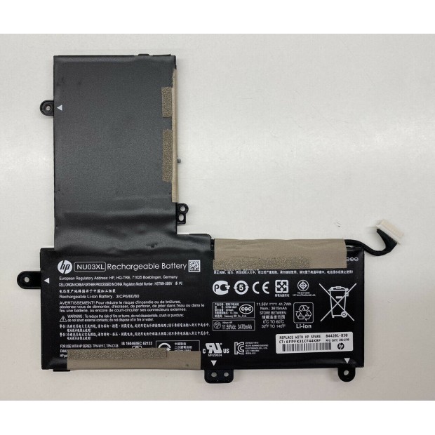 Battery For HP NU03XL Stream X360 844201-850 - 4.4A UK Battery For HP NU03XL Stream X360 844201-850 - 4.4A UK