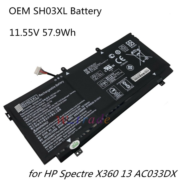 For HP HSTNN-LB7L Battery - 4400mah UK For HP HSTNN-LB7L Battery - 4400mah UK