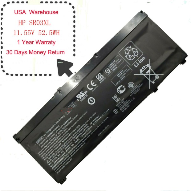 Battery For HP HSTNN-IB8L L08934-1B1 - 4.4A UK Battery For HP HSTNN-IB8L L08934-1B1 - 4.4A UK