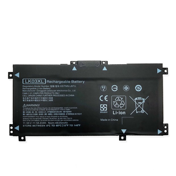 Battery For HP 816497-1C1 HSTNN-IB7E TPNC120 - 4Cells UK Battery For HP 816497-1C1 HSTNN-IB7E TPNC120 - 4Cells UK