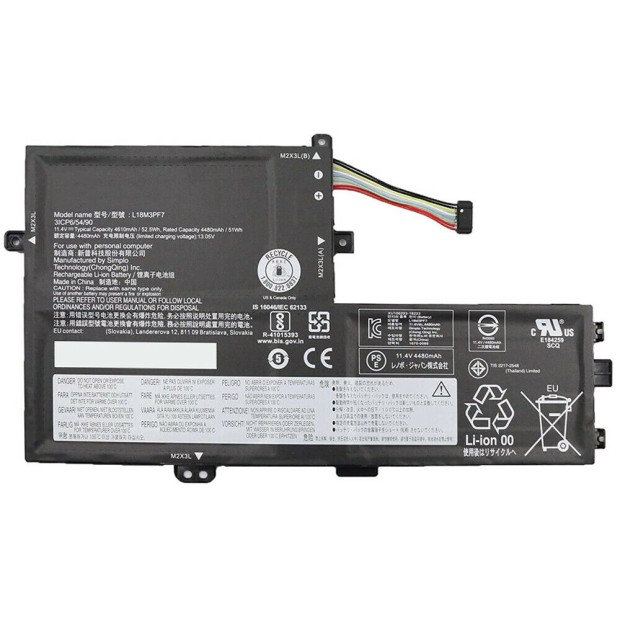 Battery for Lenovo L18C3PF7 - 41Wh UK