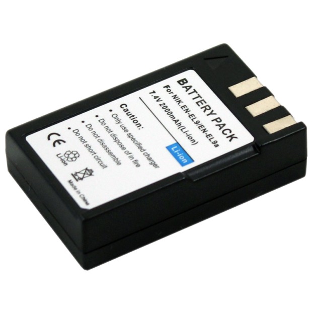 Replace Battery for Nikon EN-EL9 UK Replace Battery for Nikon EN-EL9 UK