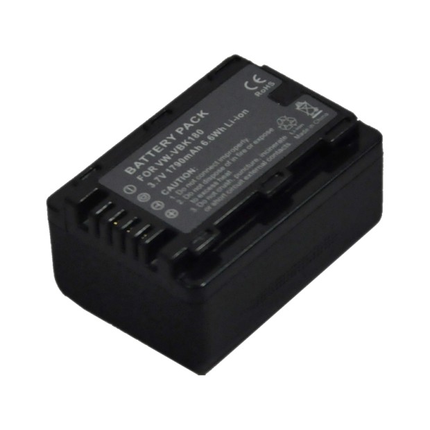 Battery for Panasonic VW-VBK180 VW-VBK360 SDR-S50 UK Battery for Panasonic VW-VBK180 VW-VBK360 SDR-S50 UK