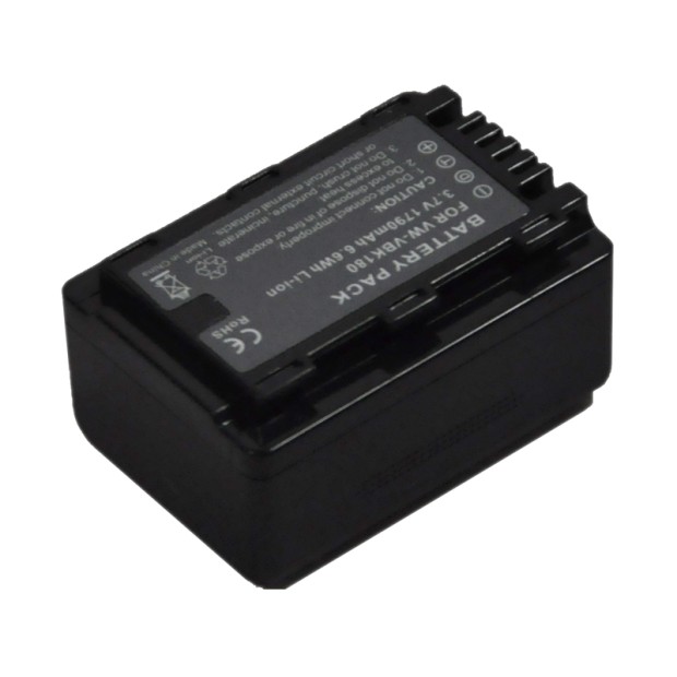 Battery for Panasonic VW-VBK180 VW-VBK360 SDR-S50 UK Battery for Panasonic VW-VBK180 VW-VBK360 SDR-S50 UK