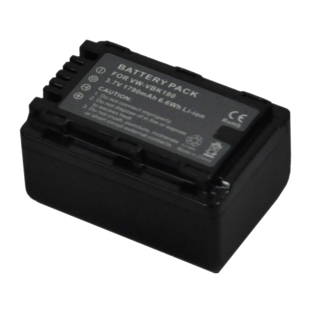Battery for Panasonic VW-VBK180 VW-VBK360 SDR-S50 UK Battery for Panasonic VW-VBK180 VW-VBK360 SDR-S50 UK