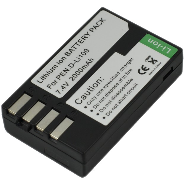 Replacement Battery for Pentax D-Li109 UK