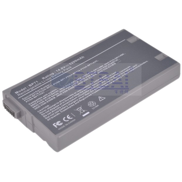 Battery for Sony PCGA-BP71 PCGA-BP1N Laptop 8Cells UK