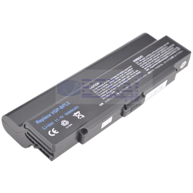 Battery for Sony VGP-BPS2B - 12Cells Black UK