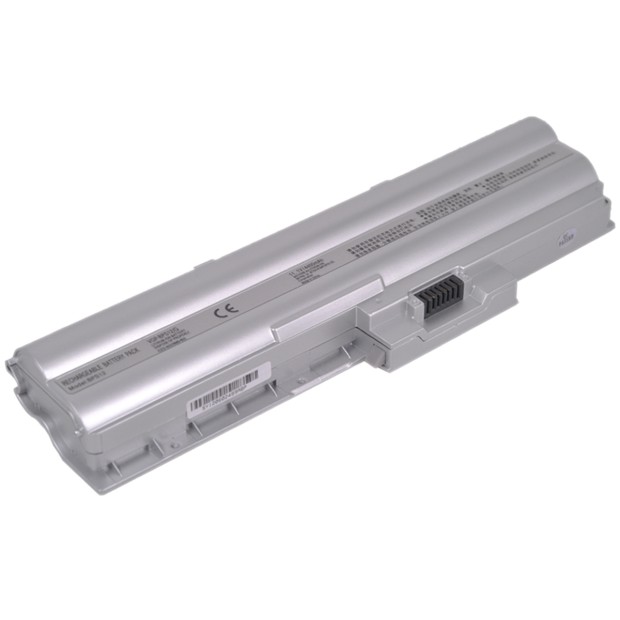 Battery for Sony VGP-BPL12 - 6Cells Sliver UK Battery for Sony VGP-BPL12 - 6Cells Sliver UK