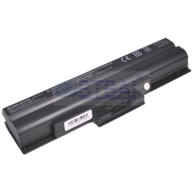 Battery for Sony VGP-BPL13 VGP-BPS13/Q BPS13/B Vaio VGN-FW21M - 6Cells Black UK