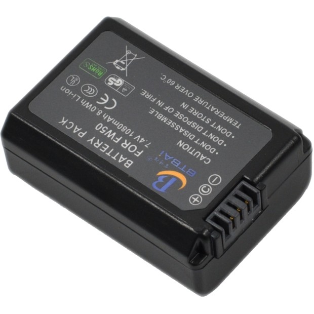 Battery For Sony NP-FW50 a3000 Camera