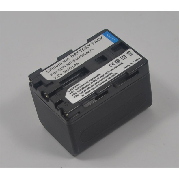 Replace Battery for Sony NP-FM70 US