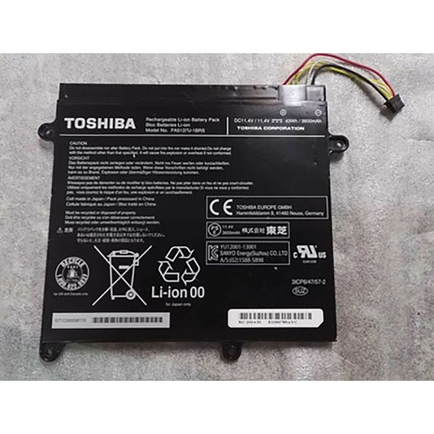 Battery for Toshiba PA5137U-1BRS - 3.6A UK