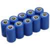 10x 14250 Battery Top Button Rechargeable