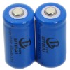 4x 16340 Battery Top Button Li-ion Rechargeable 3.7V