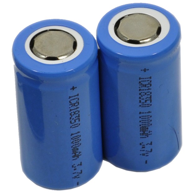 2x 18350 Battery 2x 18350 Battery