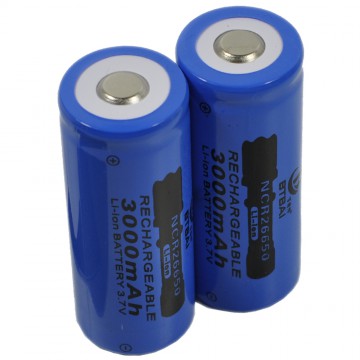 2x 26650 Battery Top Button Rechargeable Li-ion UK 2x 26650 Battery Top Button Rechargeable Li-ion UK