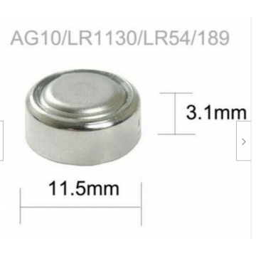 Battery for 2x LR1130 UK